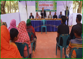 রাজশাহীর চারঘাট উপজেলায় কৃষি পুনর্বাসন সহায়তার কার্যক্রম সরেজমিনে পরিদর্শন