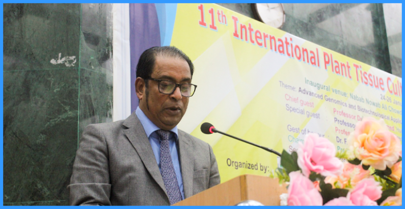 Dr. F. H. Ansarey Highlights the Strategic Importance of Biotechnology for Bangladesh’s Agricultural Future