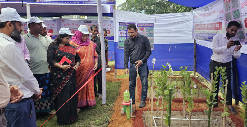 রাজশাহীর গোদাগাড়ীতে তিনদিনব্যাপী ক্লাইমেট স্মার্ট কৃষি প্রযুক্তি মেলা-২০২৫ উদ্বোধন